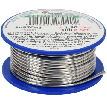 SPOIWO DO MIEDZI 1,5MM 100G