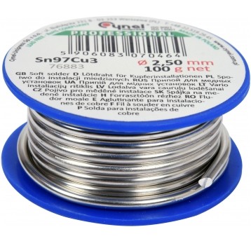 SPOIWO DO MIEDZI 2,5MM 100G