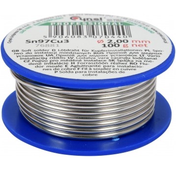 SPOIWO DO MIEDZI 2MM 100G