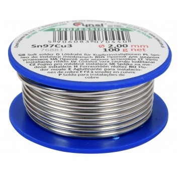 SPOIWO DO MIEDZI 2MM 100G