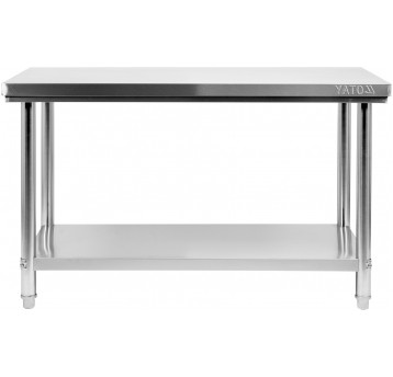 STÓŁ CENTR. SKŁ. Z PÓŁ. 150×70×H85cm