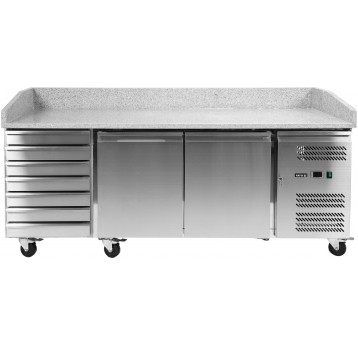 STÓŁ CHŁODNICZY DO PIZZY 580L 7 SZUFLAD