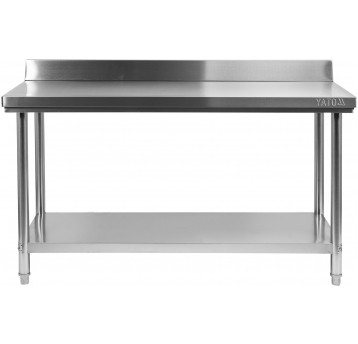 STÓŁ PRZYŚ. SKŁ. Z PÓŁ. 140×60×H85+10cm