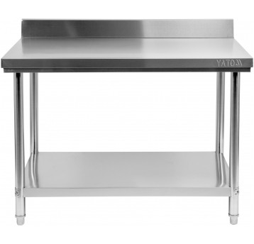 STÓŁ PRZYŚ. SKŁ. Z PÓŁ. 80×70×H85+10cm