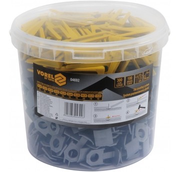 SYSTEM POZIOMOWANIA 1,5MM, 300 +100SZT