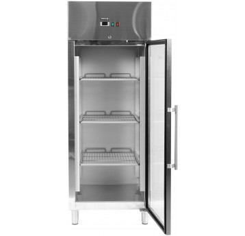 SZAFA CHŁODNICZA GN 2/1 650L PRZESZKLONA