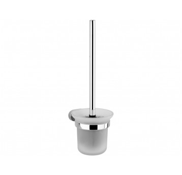 SZCZOTKA WC OVAL CHROM