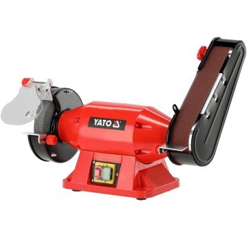 SZLIFIERKA STOŁOWA/TAŚMOWA 520W (150X32MM) MIEDZIA