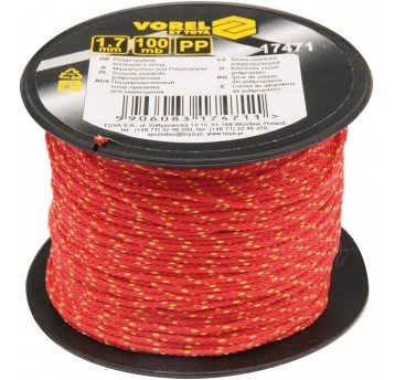 SZNUR MURARSKI POLIPROPYLENOWY 1,7MM 100