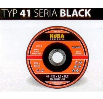 TARCZA 41 230X2X22 99A60RBF-80 BLACK PERFECT