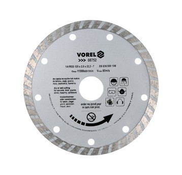 TARCZA DIAMENTOWA 125MM /TURBO/