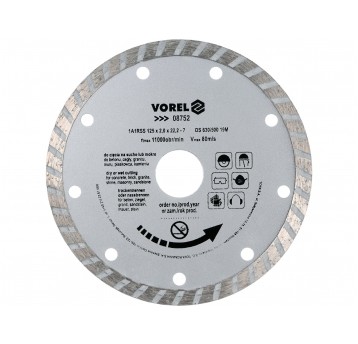 TARCZA DIAMENTOWA 125MM /TURBO/