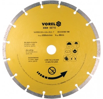 TARCZA DIAMENTOWA 230MM SEGMENTOWA