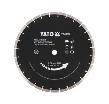 TARCZA DIAMENTOWA DO BETONU 400x25,4MM