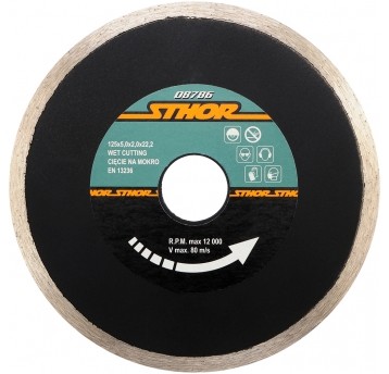 TARCZA DIAMENTOWA PEŁNA - EN 125MM