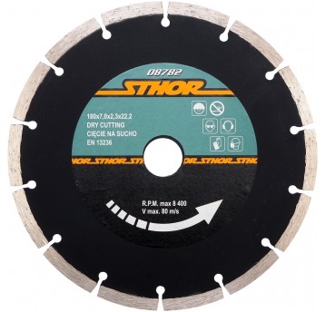 TARCZA DIAMENTOWA "SEGMENT" - HS 180MM