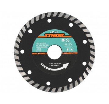 TARCZA DIAMENTOWA "TURBO" - 125MM