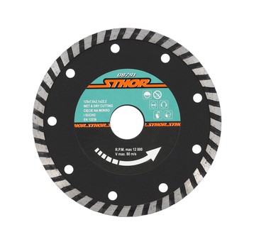 TARCZA DIAMENTOWA "TURBO" - 125MM