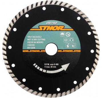 TARCZA DIAMENTOWA "TURBO" - 180MM
