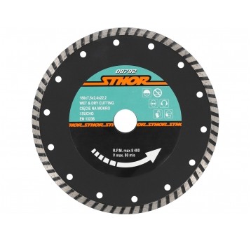 TARCZA DIAMENTOWA "TURBO" - 180MM