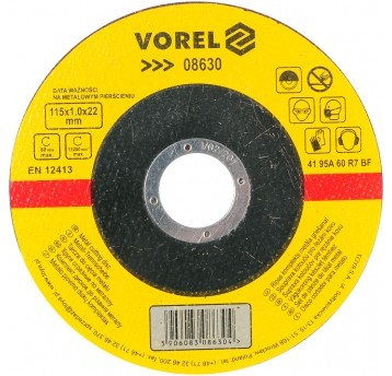 TARCZA DO CIĘCIA METALU 115X1X22