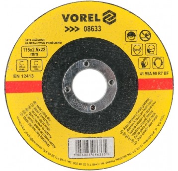 TARCZA DO CIĘCIA METALU 115X2,5X22