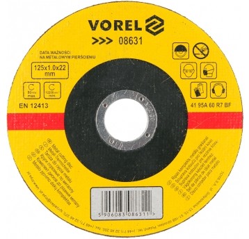 TARCZA DO CIĘCIA METALU 125X1X22