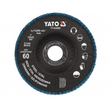 TARCZA LIST. NIEB. P60 125MM
