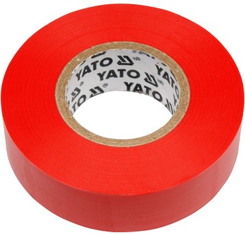 TAŚMA ELEKTROIZOLAC 19MMx20M CZERWONA