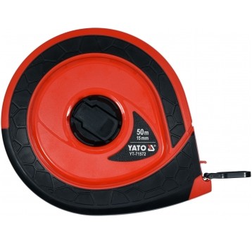 TAŚMA MIERNICZA 50 M X 15 MM WŁÓK SZKLAN