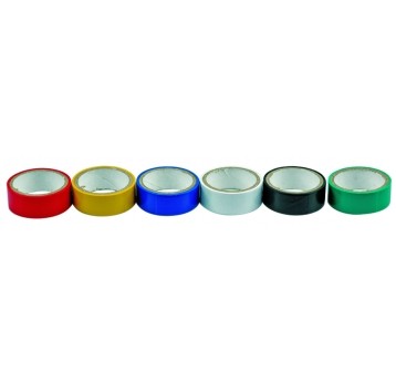 TAŚMA PVC 6SZT 19MMX0,13MMX3M