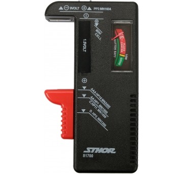 TESTER BATERII 1,5V ORAZ 9V
