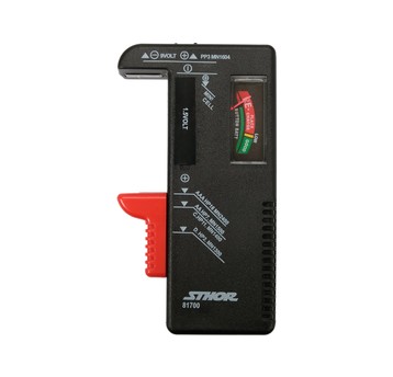 TESTER BATERII 1,5V ORAZ 9V