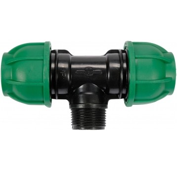 TRÓJNIK PP GZ 32MM x 1/2" x 32MM