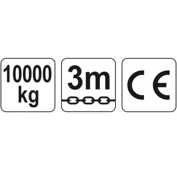 WCIĄGNIK ŁAŃCUCHOWY 10,0 T