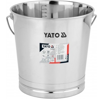 WIADRO ZE STALI NIERDZEWNEJ 16L