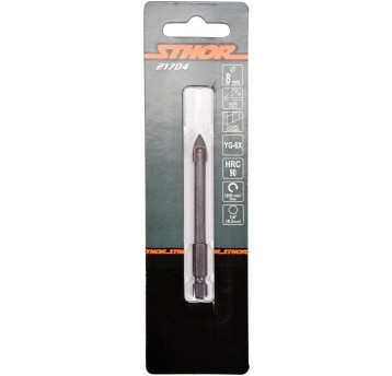 WIERTŁO DO SZKŁA I CERAMIKI 8MM HEX