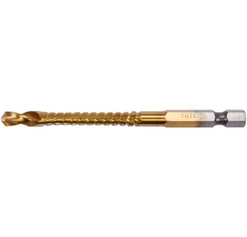 WIERTŁO FREZ DO METALU 6,0MM HSS-TiN HEX