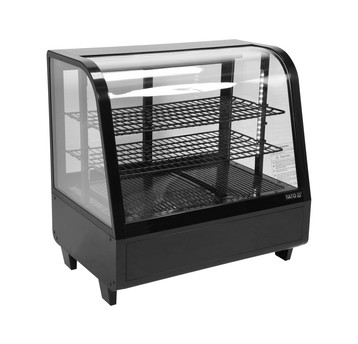 WITRYNA CHŁODNICZA 100L 68x45x67 CZARNA