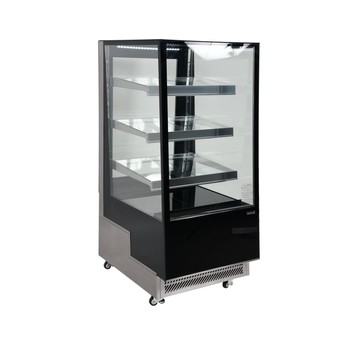 WITRYNA CHŁODNICZA 350L 65x80x144 CZARNA