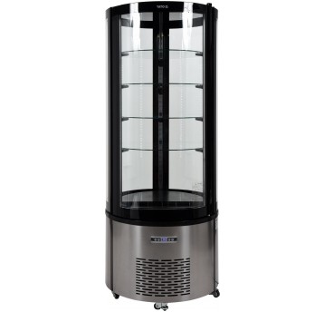 WITRYNA CHŁODNICZA 360L 68x68x175 CZARNA