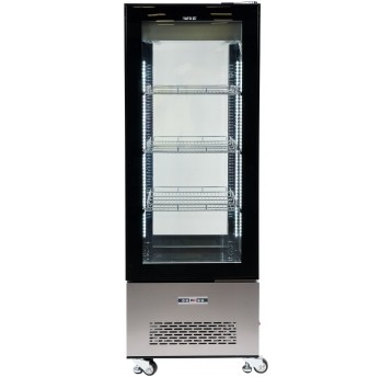 WITRYNA CHŁODNICZA 400L 65x65x190 CZARNA