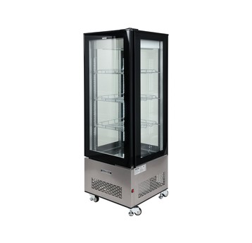 WITRYNA CHŁODNICZA 400L 65x65x190 CZARNA