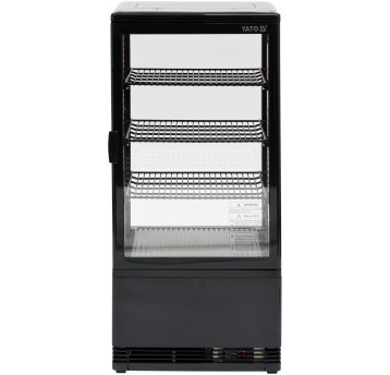 WITRYNA CHŁODNICZA 78L 42x38x96 CZARNA