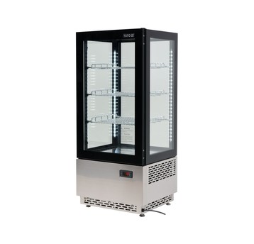 WITRYNA CHŁODNICZA 78L 43x39x98 CZARNA