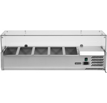 WITRYNA CHŁODNICZA NADSTAWNA 5x1/4 GN