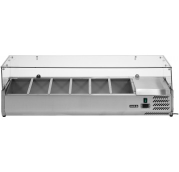 WITRYNA CHŁODNICZA NADSTAWNA 6x1/3 GN