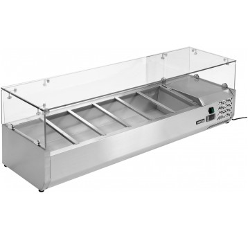 WITRYNA CHŁODNICZA NADSTAWNA 6x1/4 GN