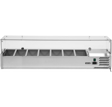 WITRYNA CHŁODNICZA NADSTAWNA 7x1/4 GN