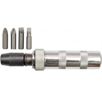 WKRĘTAK UDAROWY METALOWY + 4 KOŃC.